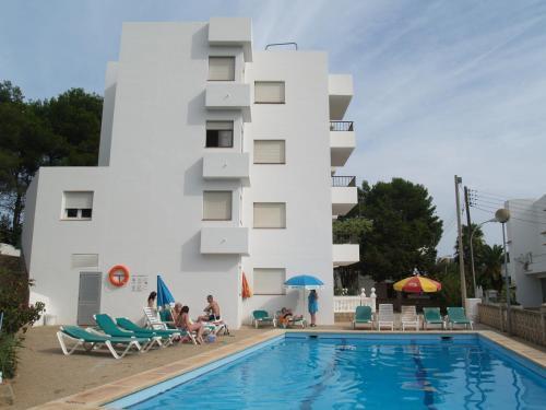 Apartamentos Mar Bella Es Cana Esterno foto